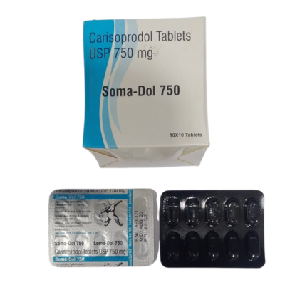 Carisoprodol (Somadol 750mg) USA to USA
