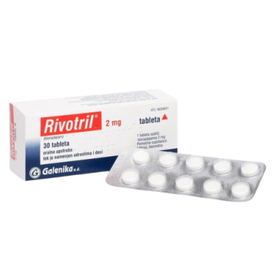 Clonazepam - Rivotril 2mg