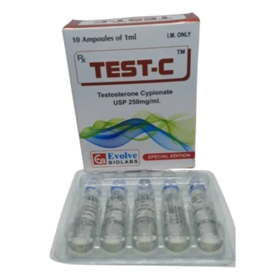 TEST-C 250mg INJ VIAL (Testosterone Cypionate 250MG/ML)